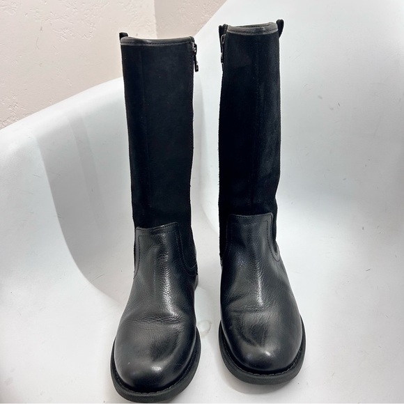 Nurture Dericka Riding Boots Black Leather Size 7.5 - Picture 3 of 13